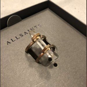 All Saints Clear Quartz Ring